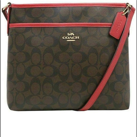 FILE CROSSBODY IN SIGNATURE CANVAS - Picture 1 of 4